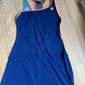 Adidas Navy and Orange Tennis Dress